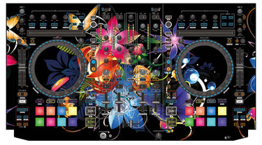 Denon DJ MC 7000 Skin Lotus Garden